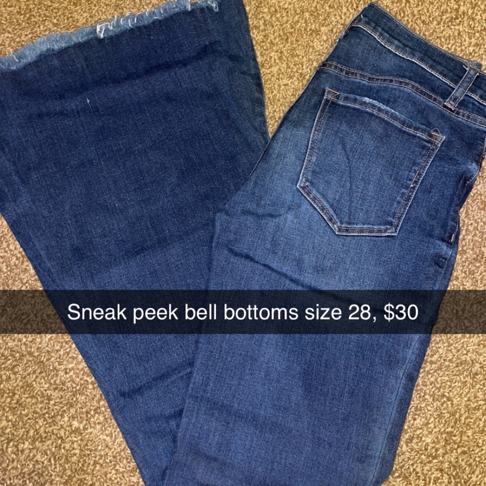 Sneak peek bell bottoms